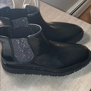 Michael Kors Rhinestone Short Rainboots